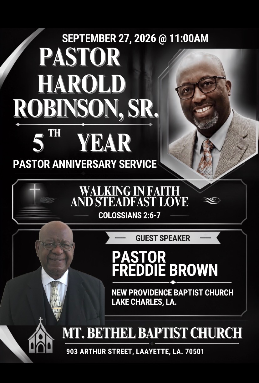 Church event poster